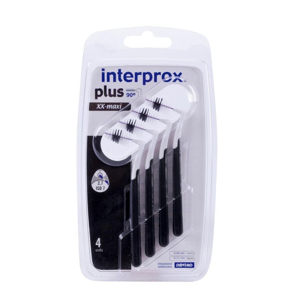 Interprox Plus borsteltje XX-Maxi Zwart