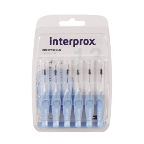 Interprox borsteltje Cylindrical Lichtblauw